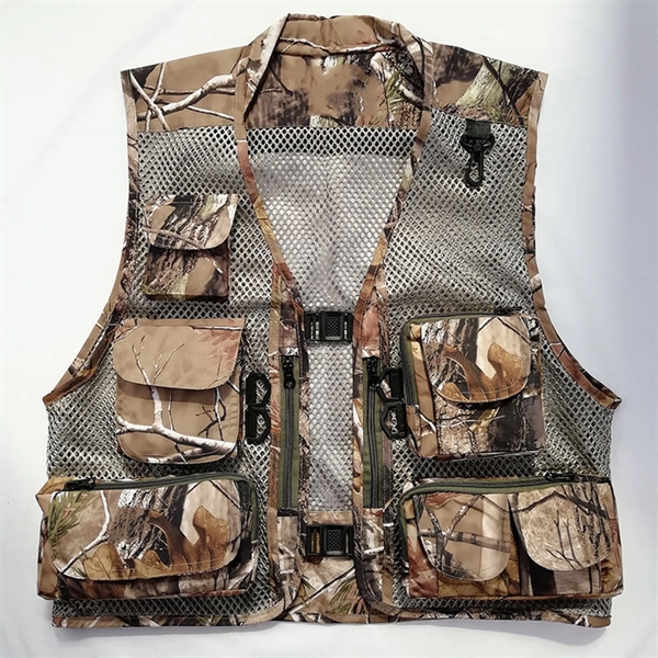 XXL Plus size Lightweight Multi pocket vest - XXL Plus size Lightweight Multi pocket vest - Image 2 of 6