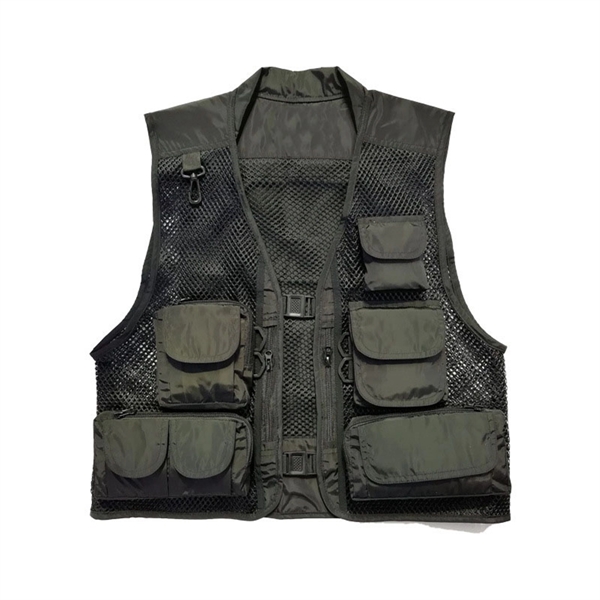 XXL Plus size Lightweight Multi pocket vest - XXL Plus size Lightweight Multi pocket vest - Image 4 of 6