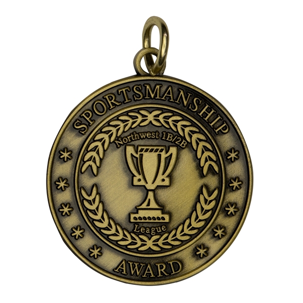 Custom Custom Die Struck Brass Medals & Medallions