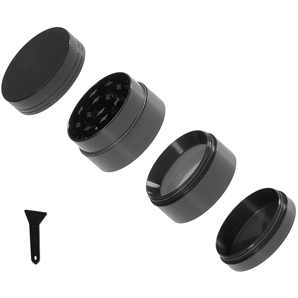 4 Pieces Metal Tobacco Grinder - 4 Pieces Metal Tobacco Grinder - Image 2 of 4
