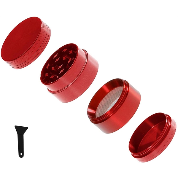 4 Pieces Metal Tobacco Grinder - 4 Pieces Metal Tobacco Grinder - Image 4 of 4