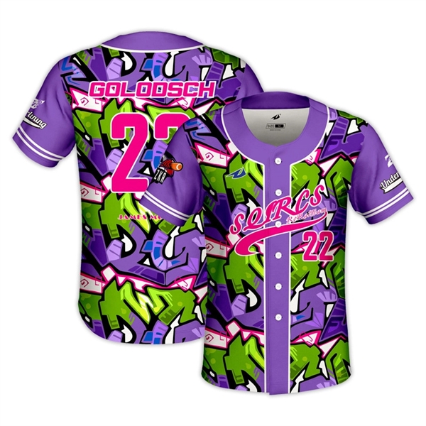 Custom Sublimation Baseball Uniforms & Jerseys - Custom Sublimation Baseball Uniforms & Jerseys - Image 0 of 1
