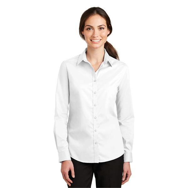 Port Authority Women's SuperPro Twill Shirt. - Port Authority Women's SuperPro Twill Shirt. - Image 0 of 45