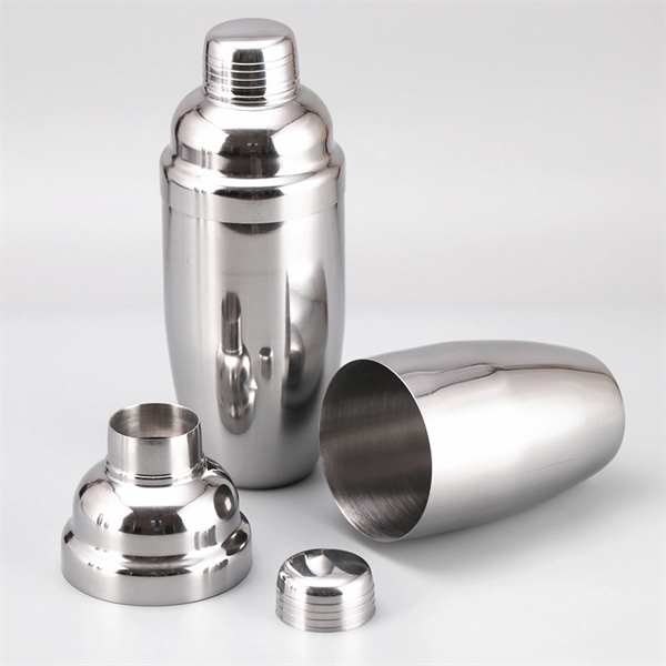 8.5 Oz Stainless Steel Cocktail Shaker - 8.5 Oz Stainless Steel Cocktail Shaker - Image 1 of 2