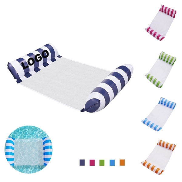 Stripe Inflatable Pool Float - Stripe Inflatable Pool Float - Image 0 of 2