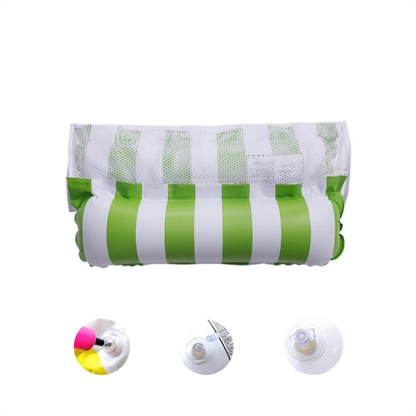 Stripe Inflatable Pool Float - Stripe Inflatable Pool Float - Image 1 of 2