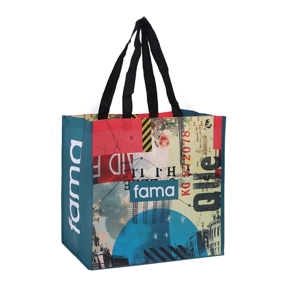 Non-Woven Full-Color Laminated Tote Bag - Non-Woven Full-Color Laminated Tote Bag - Image 0 of 1