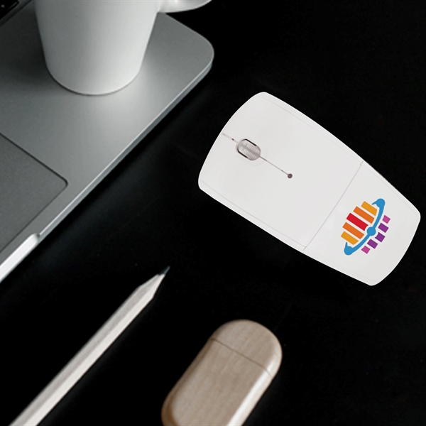 Folding Wireless Optical Mouse - Folding Wireless Optical Mouse - Image 0 of 6