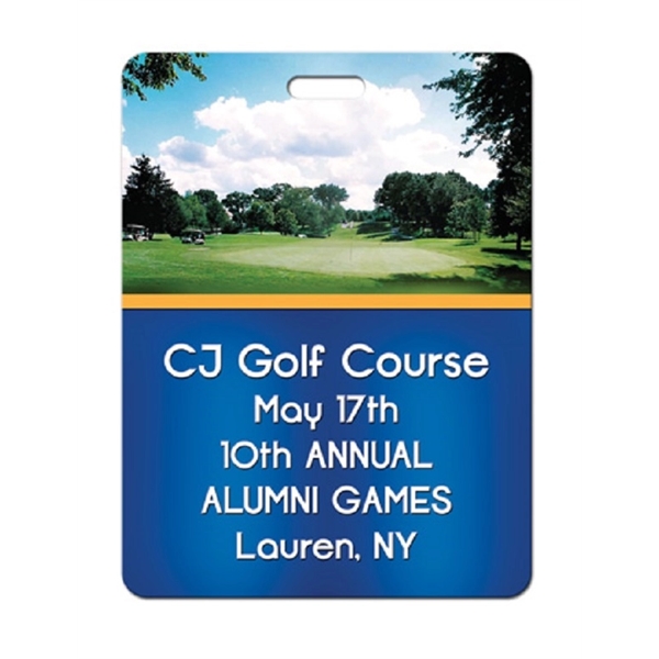 Golf Tag, 3"x4" - Golf Tag, 3"x4" - Image 0 of 1