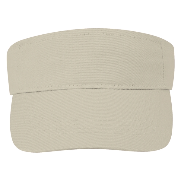 Cotton Twill Visor - Cotton Twill Visor - Image 14 of 31