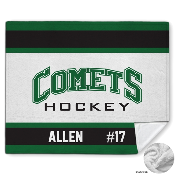 Team Blanket in Plush and cozy Mink Flannel Fleece, 50x60 - Team Blanket in Plush and cozy Mink Flannel Fleece, 50x60 - Image 1 of 4