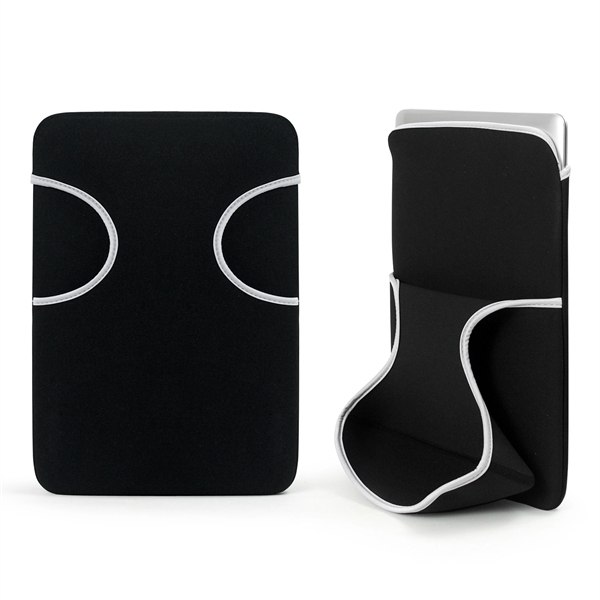 Sublimation Neoprene Laptop Sleeve w/ Flip Cover Full Color