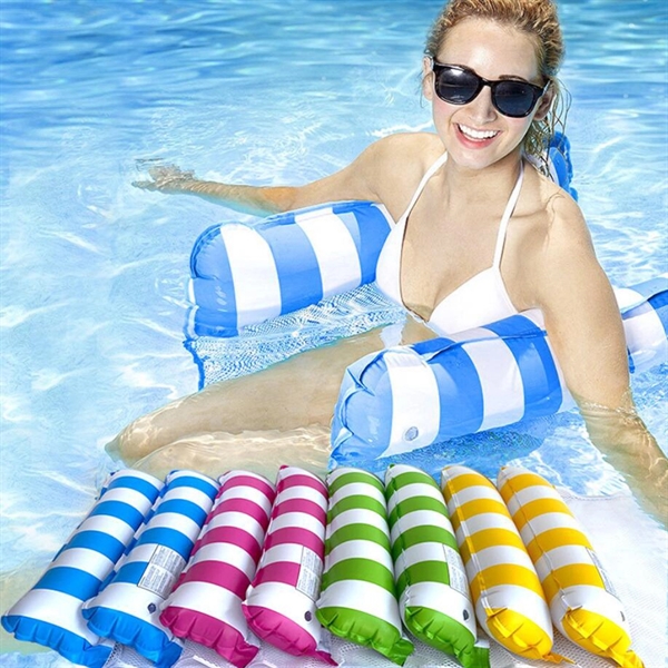 4-in-1 Hammock Inflatable Pool Float - 4-in-1 Hammock Inflatable Pool Float - Image 2 of 3