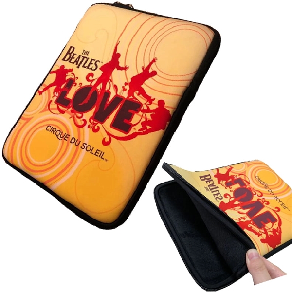 Dye Sublimation Travel Laptop Sleeves w/ Zipper Closure - Dye Sublimation Travel Laptop Sleeves w/ Zipper Closure - Image 0 of 4