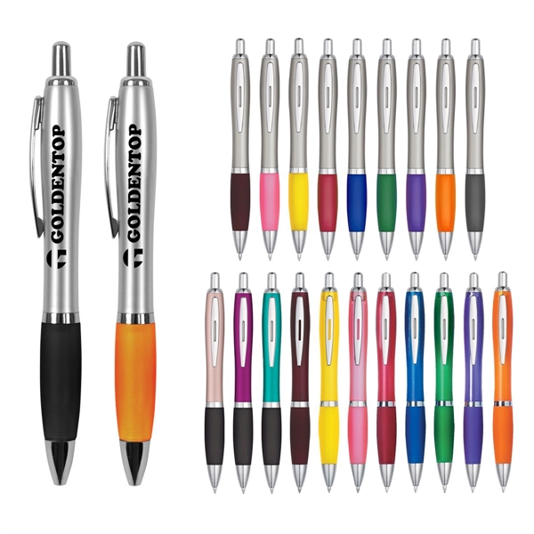 Antimicrobial Soft Touch Satin Pen - Antimicrobial Soft Touch Satin Pen - Image 0 of 10