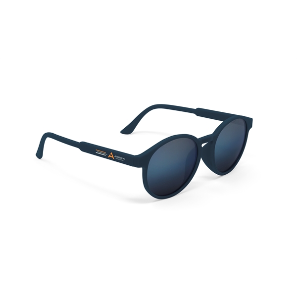 Pantone Matched Retro Round Sunglasses - Pantone Matched Retro Round Sunglasses - Image 4 of 9