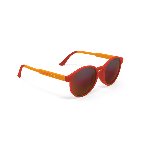 Pantone Matched Retro Round Sunglasses - Pantone Matched Retro Round Sunglasses - Image 7 of 9