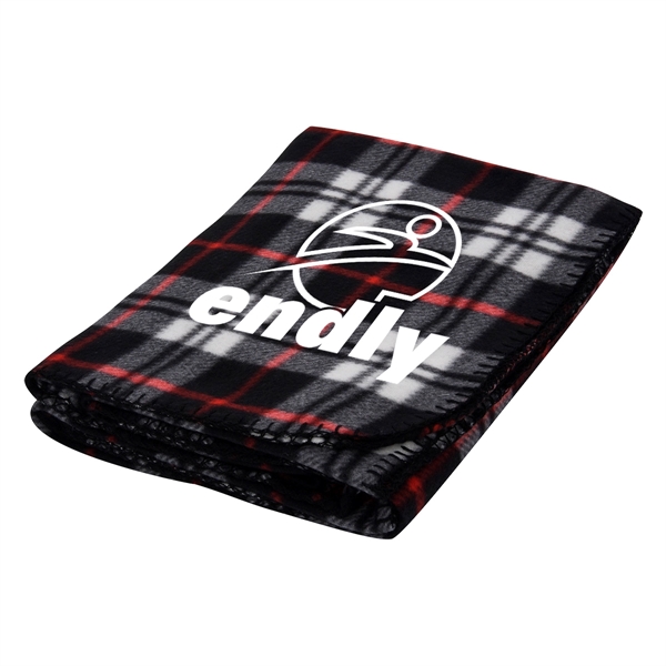 Fraser Fleece Blanket - Fraser Fleece Blanket - Image 4 of 8