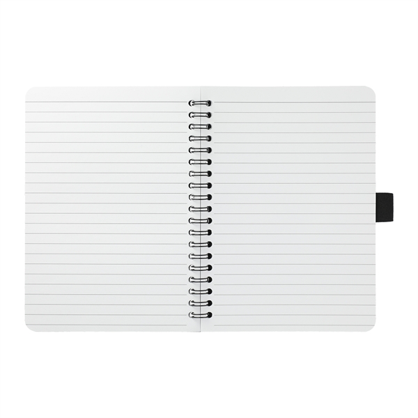 5" x 7" Spiral Notebook with Antimicrobial Additiv Plum Grove