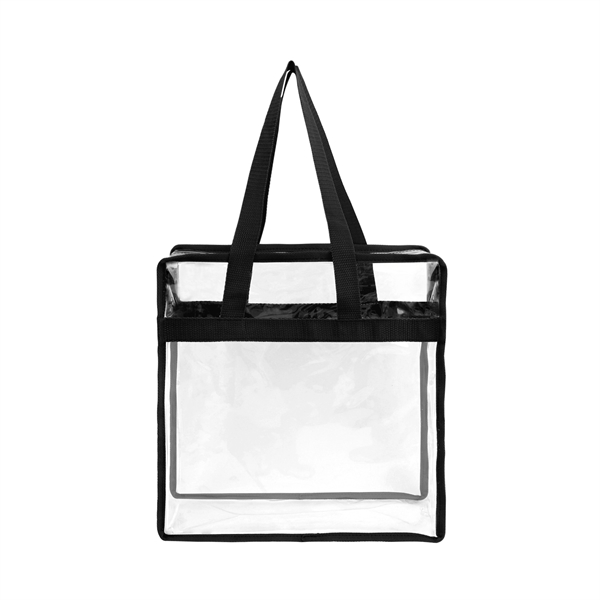 Stadium Approved Clear Zipper Tote Bag - Stadium Approved Clear Zipper Tote Bag - Image 14 of 14