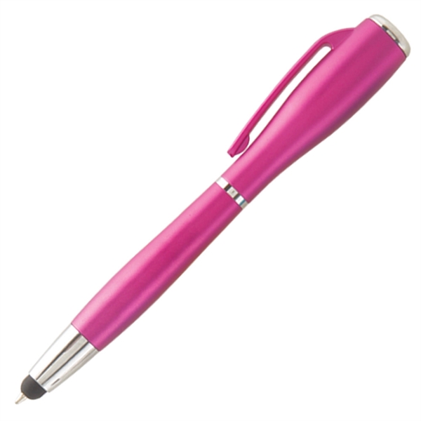 Nova Touch (Metallic) Stylus w/ LED Flashlight Pen - Nova Touch (Metallic) Stylus w/ LED Flashlight Pen - Image 1 of 7