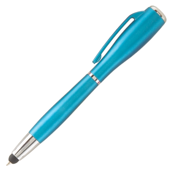 Nova Touch (Metallic) Stylus w/ LED Flashlight Pen - Nova Touch (Metallic) Stylus w/ LED Flashlight Pen - Image 5 of 7