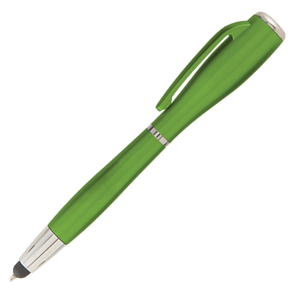 Nova Touch (Metallic) Stylus w/ LED Flashlight Pen - Nova Touch (Metallic) Stylus w/ LED Flashlight Pen - Image 7 of 7