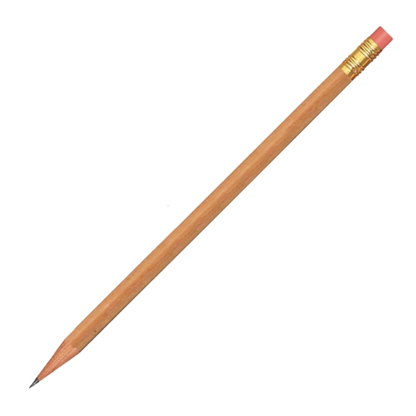 Branded Hex Pencil with Pink Eraser - Branded Hex Pencil with Pink Eraser - Image 2 of 9