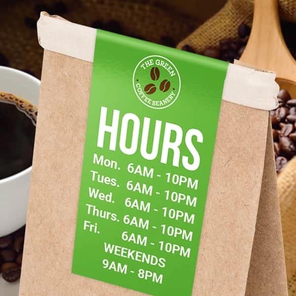 Custom Paper Roll Labels - Custom Paper Roll Labels - Image 0 of 3