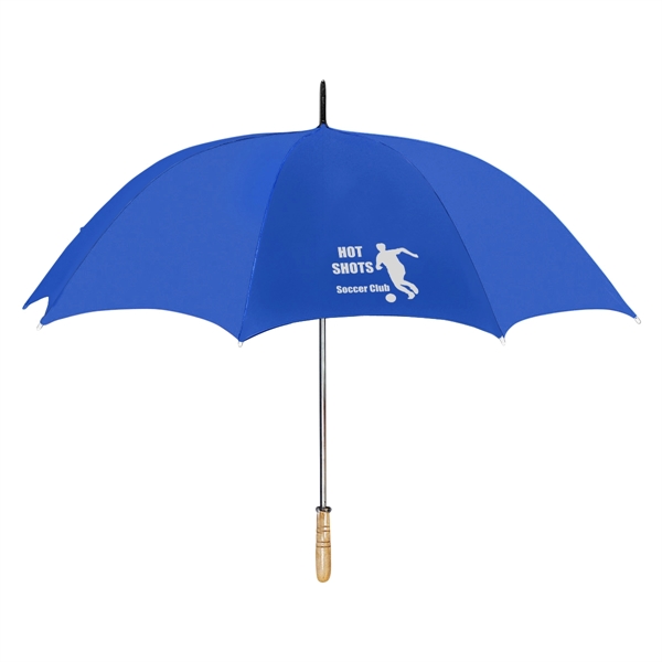 60" Arc Golf Umbrella With 100% RPET Canopy - 60" Arc Golf Umbrella With 100% RPET Canopy - Image 12 of 15