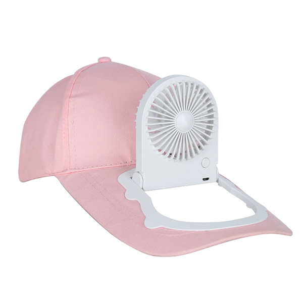 Summer Fan Cooling Baseball Hat - Summer Fan Cooling Baseball Hat - Image 0 of 3