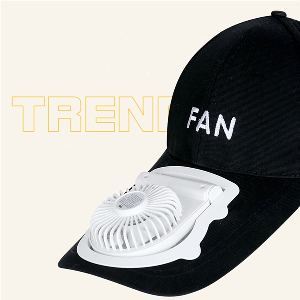 Summer Fan Cooling Baseball Hat - Summer Fan Cooling Baseball Hat - Image 2 of 3