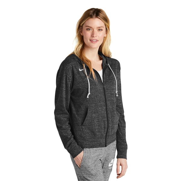 Nike Women's Gym Vintage Full-Zip Hoodie - Nike Women's Gym Vintage Full-Zip Hoodie - Image 10 of 20