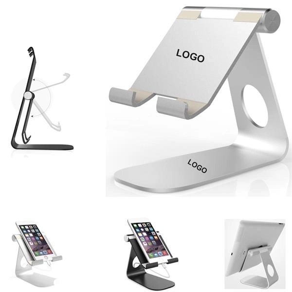 Desktop Rotating Metal Tablet Mobile Phone Holder Stand - Desktop Rotating Metal Tablet Mobile Phone Holder Stand - Image 0 of 2