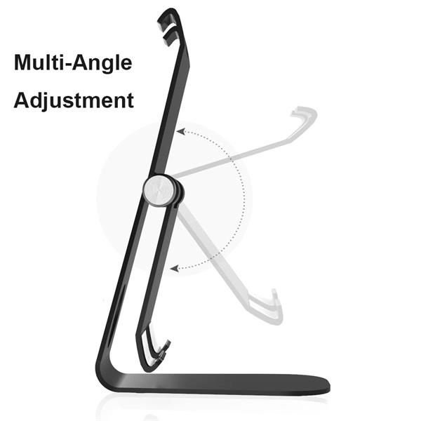 Desktop Rotating Metal Tablet Mobile Phone Holder Stand - Desktop Rotating Metal Tablet Mobile Phone Holder Stand - Image 2 of 2