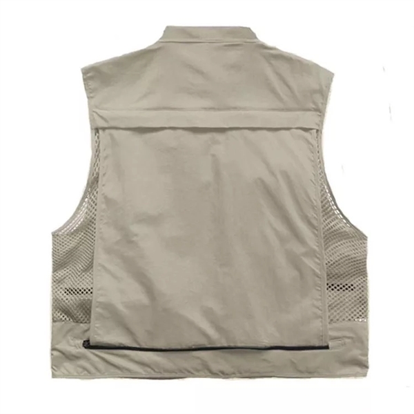 Fishing Photography Vest with Mesh Men's Women's - Fishing Photography Vest with Mesh Men's Women's - Image 3 of 3