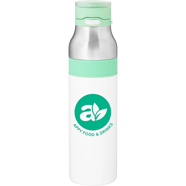 20.9 oz h2go Jogger Stainless Insulated Bottle with Handle - 20.9 oz h2go Jogger Stainless Insulated Bottle with Handle - Image 3 of 7