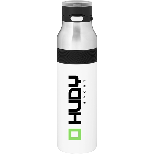 20.9 oz h2go Jogger Stainless Insulated Bottle with Handle - 20.9 oz h2go Jogger Stainless Insulated Bottle with Handle - Image 7 of 7