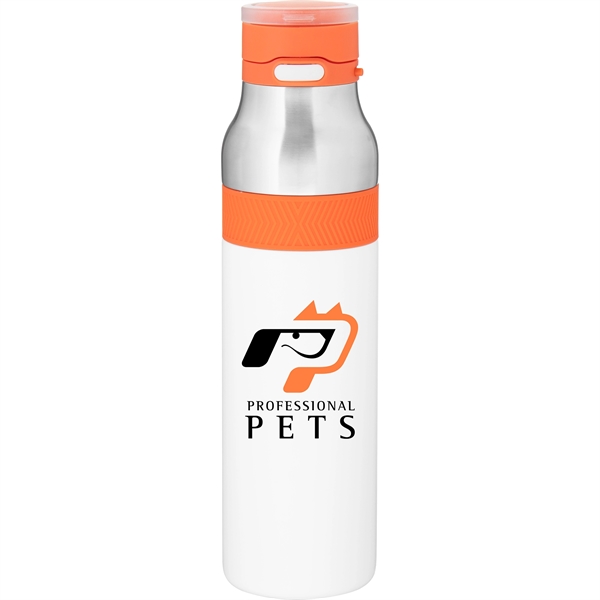 20.9 oz h2go Jogger Stainless Insulated Bottle with Handle - 20.9 oz h2go Jogger Stainless Insulated Bottle with Handle - Image 1 of 7