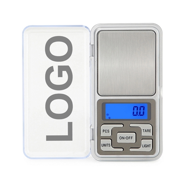 Flip-open Lid Pocket Digital Gram Scale With Batteries