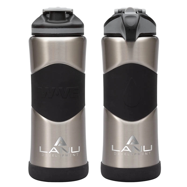 Wave big sur 34oz. double wall stainless steel water bottle w