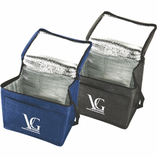 Silver Tone Cooler Bag - Silver Tone Cooler Bag - Image 0 of 0