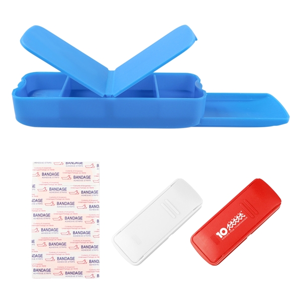 Plastic Band Aid Pill Box - Plastic Band Aid Pill Box - Image 0 of 0