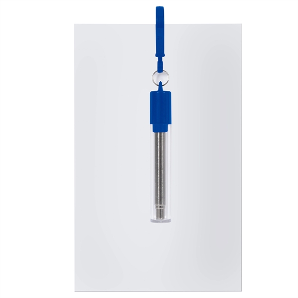 Greeting Card With Collapsible Stainless Steel Straw Kit - Greeting Card With Collapsible Stainless Steel Straw Kit - Image 2 of 8