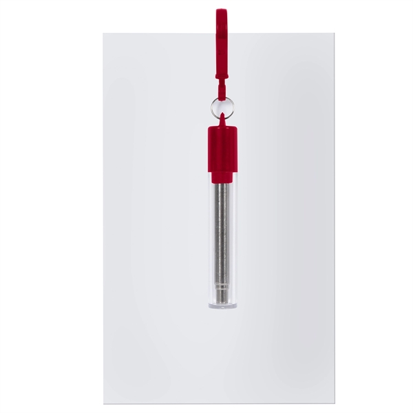 Greeting Card With Collapsible Stainless Steel Straw Kit - Greeting Card With Collapsible Stainless Steel Straw Kit - Image 6 of 8