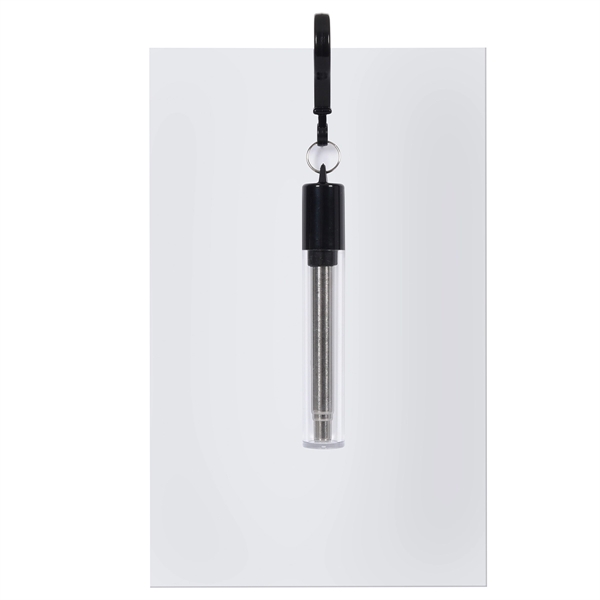Greeting Card With Collapsible Stainless Steel Straw Kit - Greeting Card With Collapsible Stainless Steel Straw Kit - Image 7 of 8