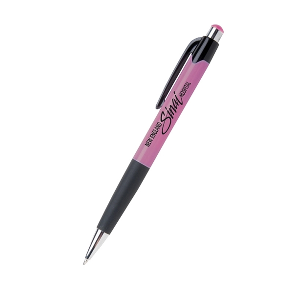 Spring Color Rubber Grip Pen - Spring Color Rubber Grip Pen - Image 2 of 5