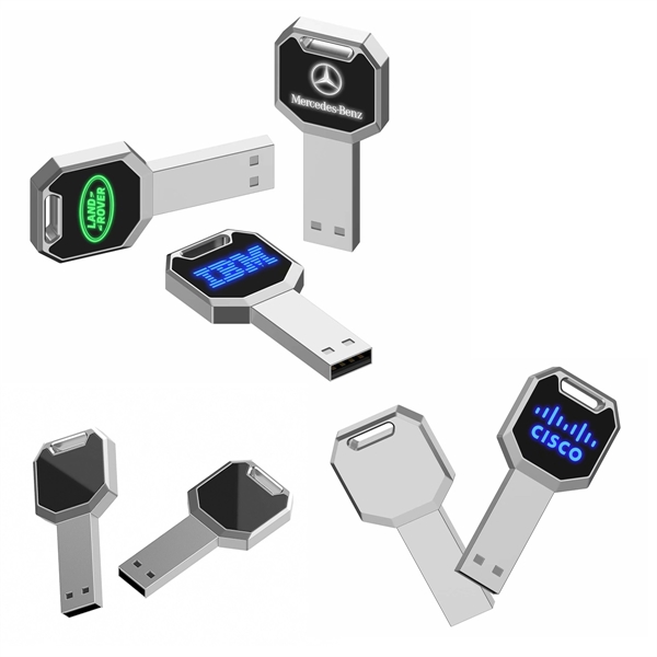 LED Key USB Drive - LED Key USB Drive - Image 0 of 2