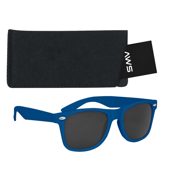 Aws Velvet Touch Malibu Sunglasses With Pouch & Hang Tag - Aws Velvet Touch Malibu Sunglasses With Pouch & Hang Tag - Image 21 of 26