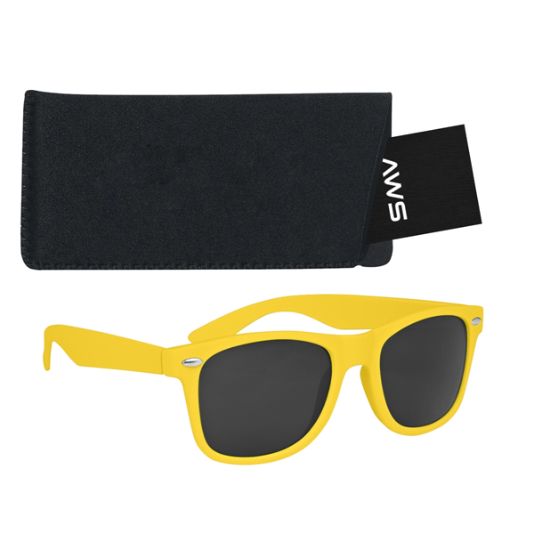 Aws Velvet Touch Malibu Sunglasses With Pouch & Hang Tag - Aws Velvet Touch Malibu Sunglasses With Pouch & Hang Tag - Image 25 of 26